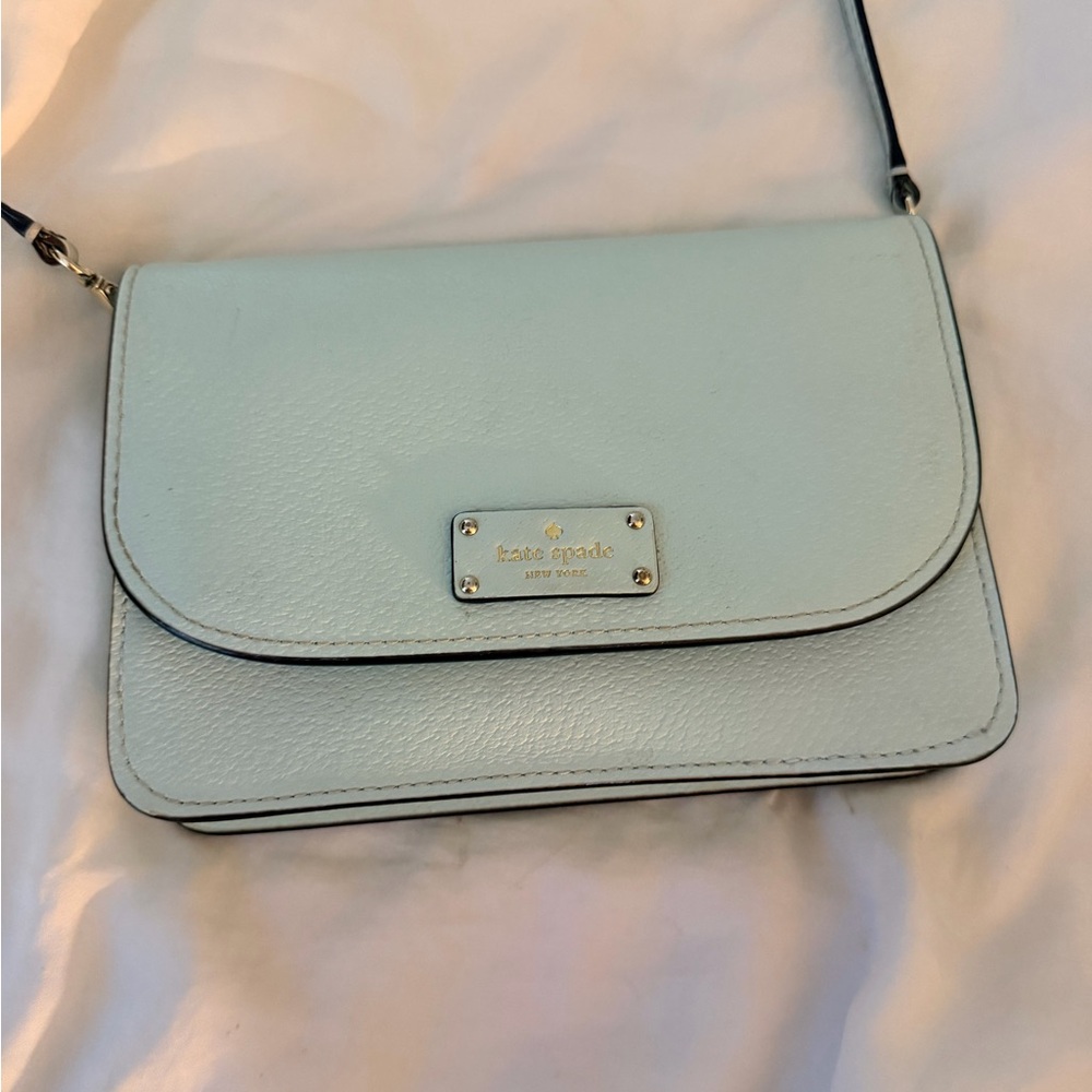 Kate Spade Soft Blue Crossbody Bag